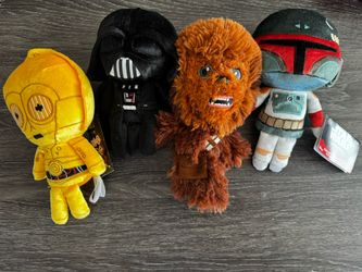 Brand new Star Wars Collectible Funko Plushies