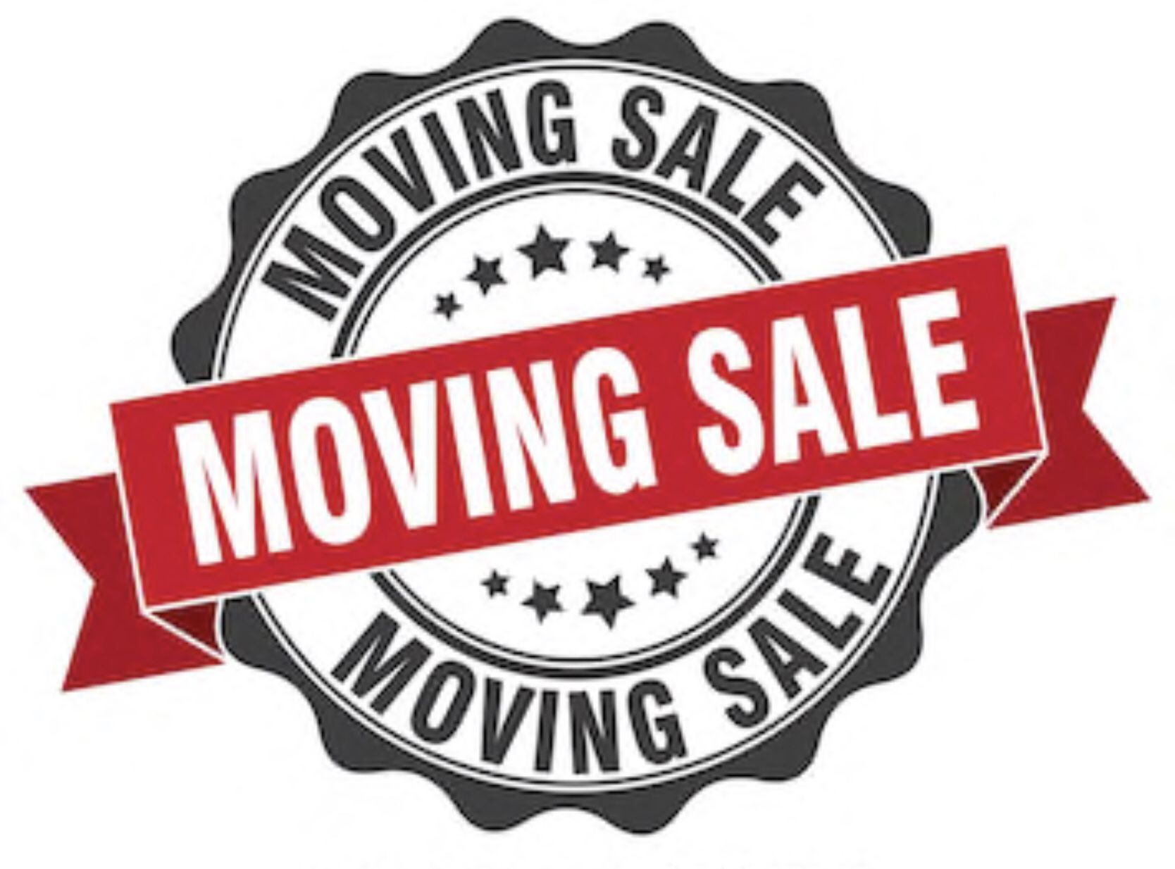 Moving sale Weekend 9:00am———-3:00pm 6348 Saint Timothy’s lane Centreville Virginia 20121