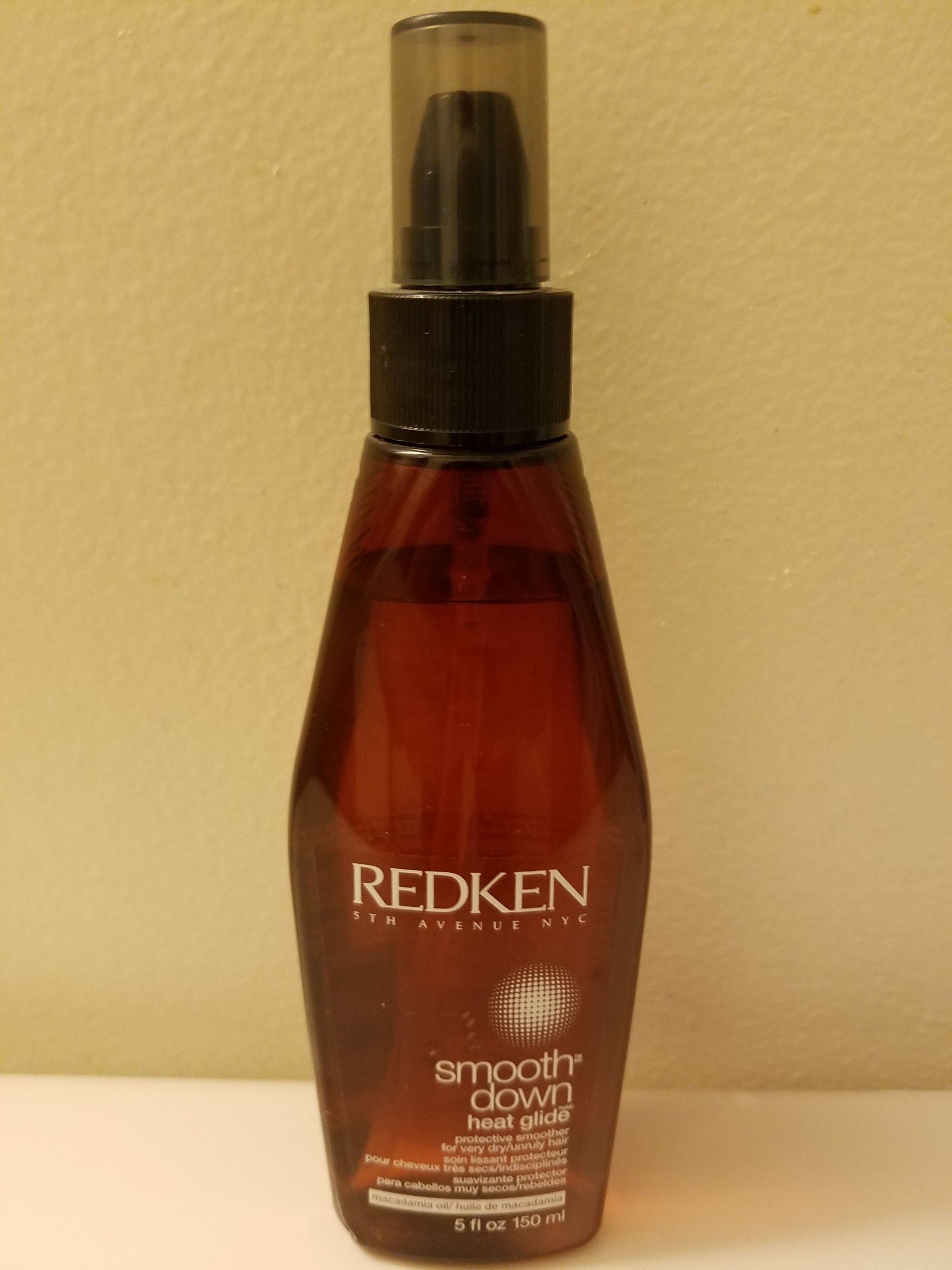 Redken Smooth Down Heat Glide Serum 5 oz.