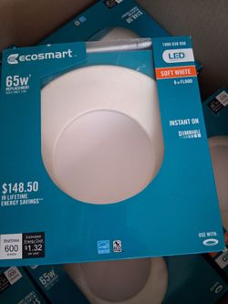 Ecosmart LED Dimmable $3 cada una