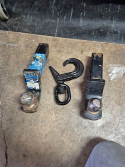 2 tow hitch and tow hook