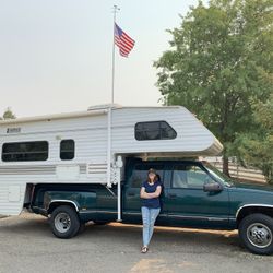Lance 1130 Over The Cab Camper - Loaded