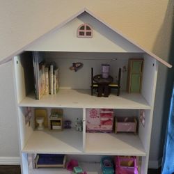 Doll House Book Case (31.5w X 14d X 41.4h)
