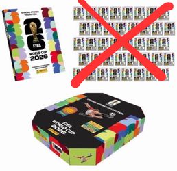 Panini hardcover album and stadium box