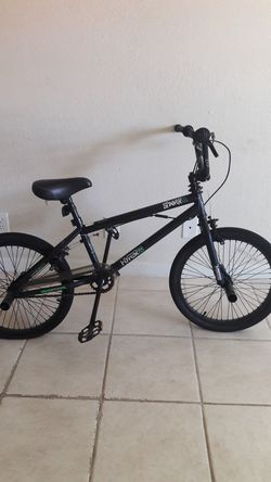 Black BMX bike