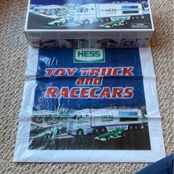 Hess Toy Truck And Racecars 