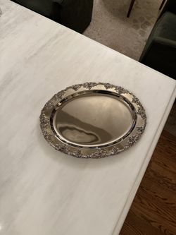 Vintage Godinger Silver Plated Tray
