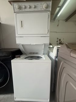 Lavadora más secadora tipo torre