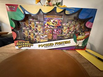 Pokémon Mega Evolution Ascended Heroes Focused Fighters Premium Collection