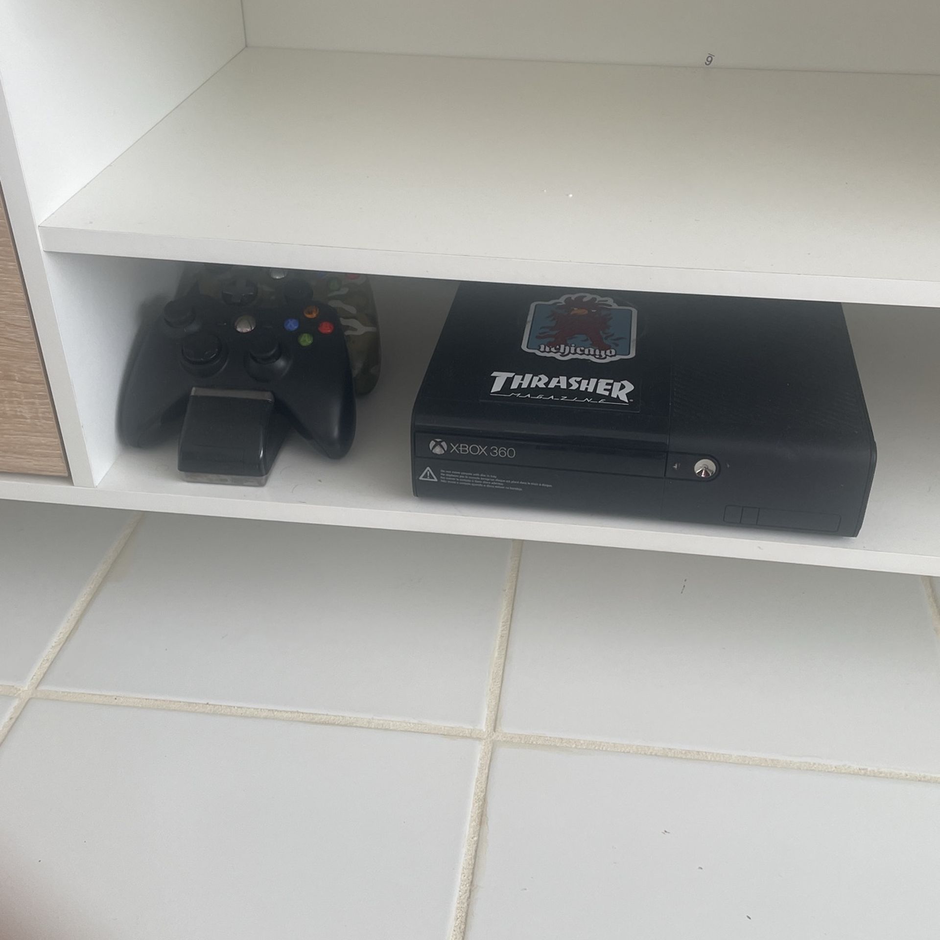 Xbox 360 With Two Controllers