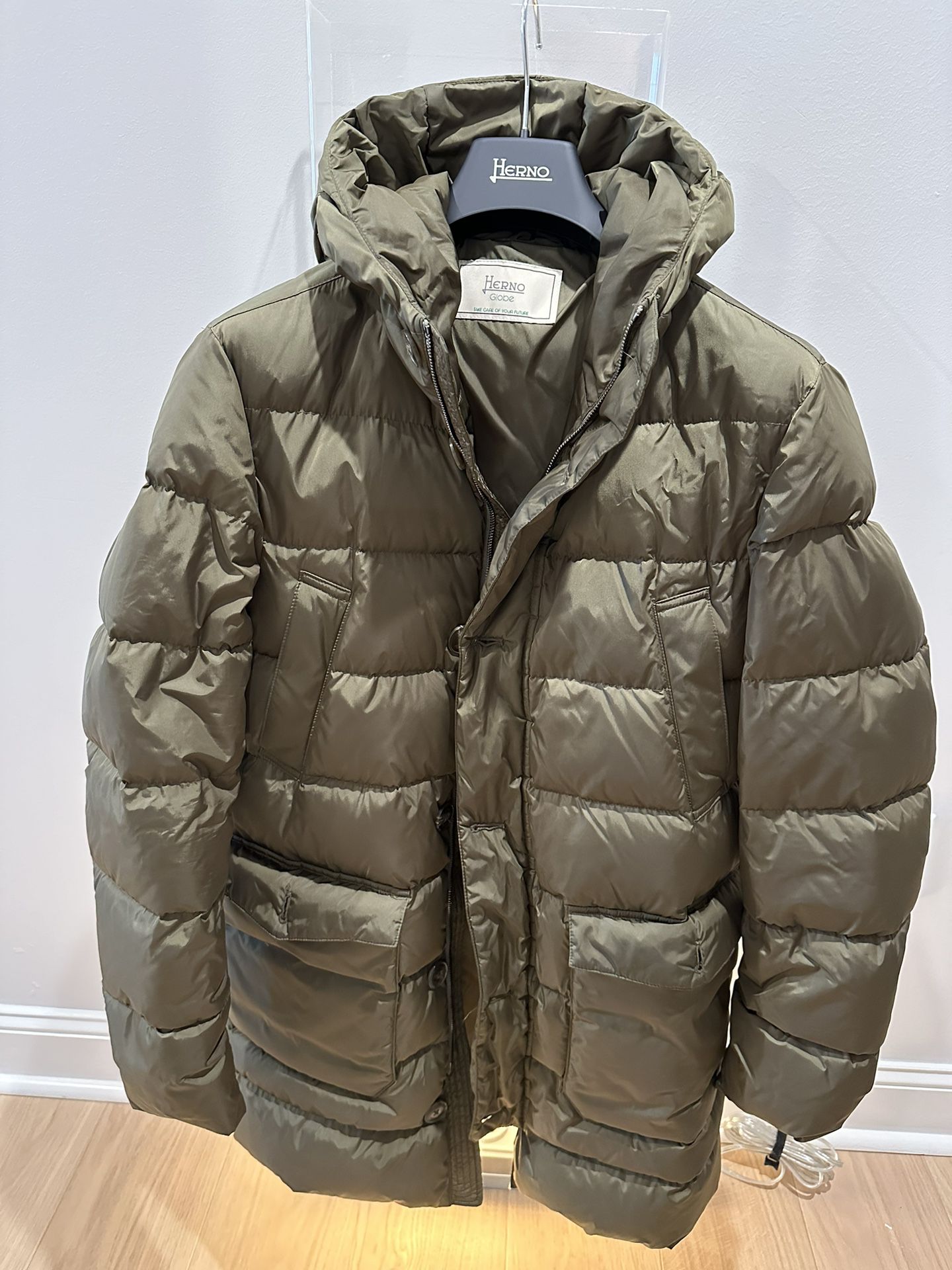 Men’s Herno Quilted Parka Size 48