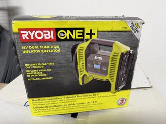 RYOBI P747 18V Dual Function Cordless Inflator/Deflator (Tool Only)