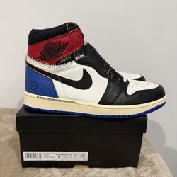 Union Jordan 1 varsity red sport royal size 9M