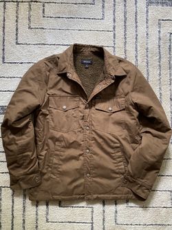 Brixton Camel Trucker Jacket - Size S