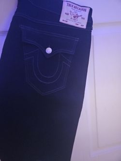 (send offers)True Religion Brand Jeans Black