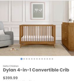 Delta children's Dylan 4 in 1 crib