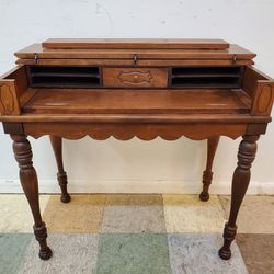 Antique Spinet Desk - Ladies Writing Desk