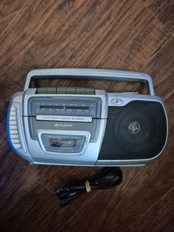 LENOX SOUND CT-992 AM/FM Radio Cassette Recorder Portable Mini Boombox