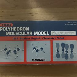 Organic chemistry molecular model set