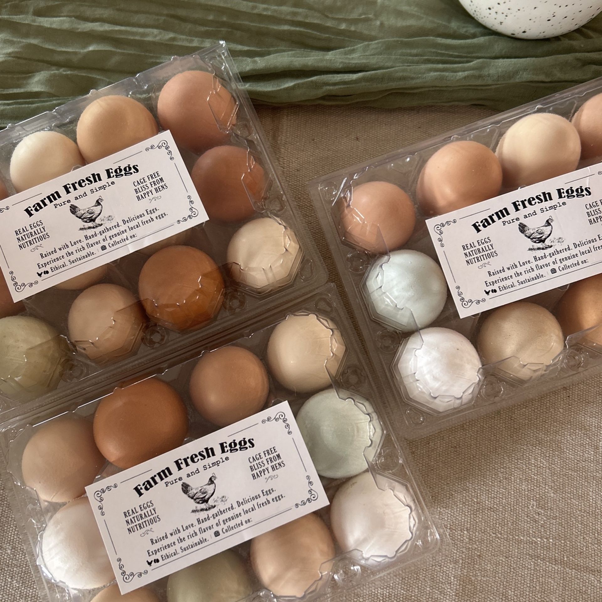 Fresh Eggs-3 Dozen Available For Pickup Today