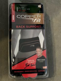 Copper Fit Back Support And Knee Compression Sleeve