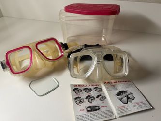 Oceanic Dive Masks Set of Two