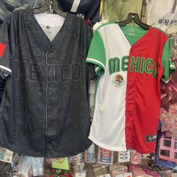 camisas de béisbol de méxico