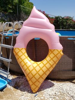 URBAN OUTFITTERS Ice Cream Cone Pool Float Sold Out