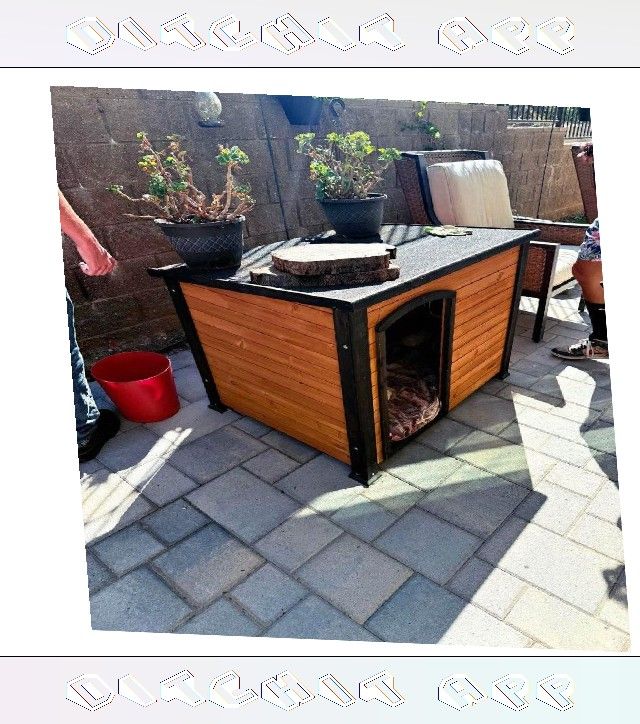 language statement Dog Houses and Kennels - Comfort Mixed with Durability