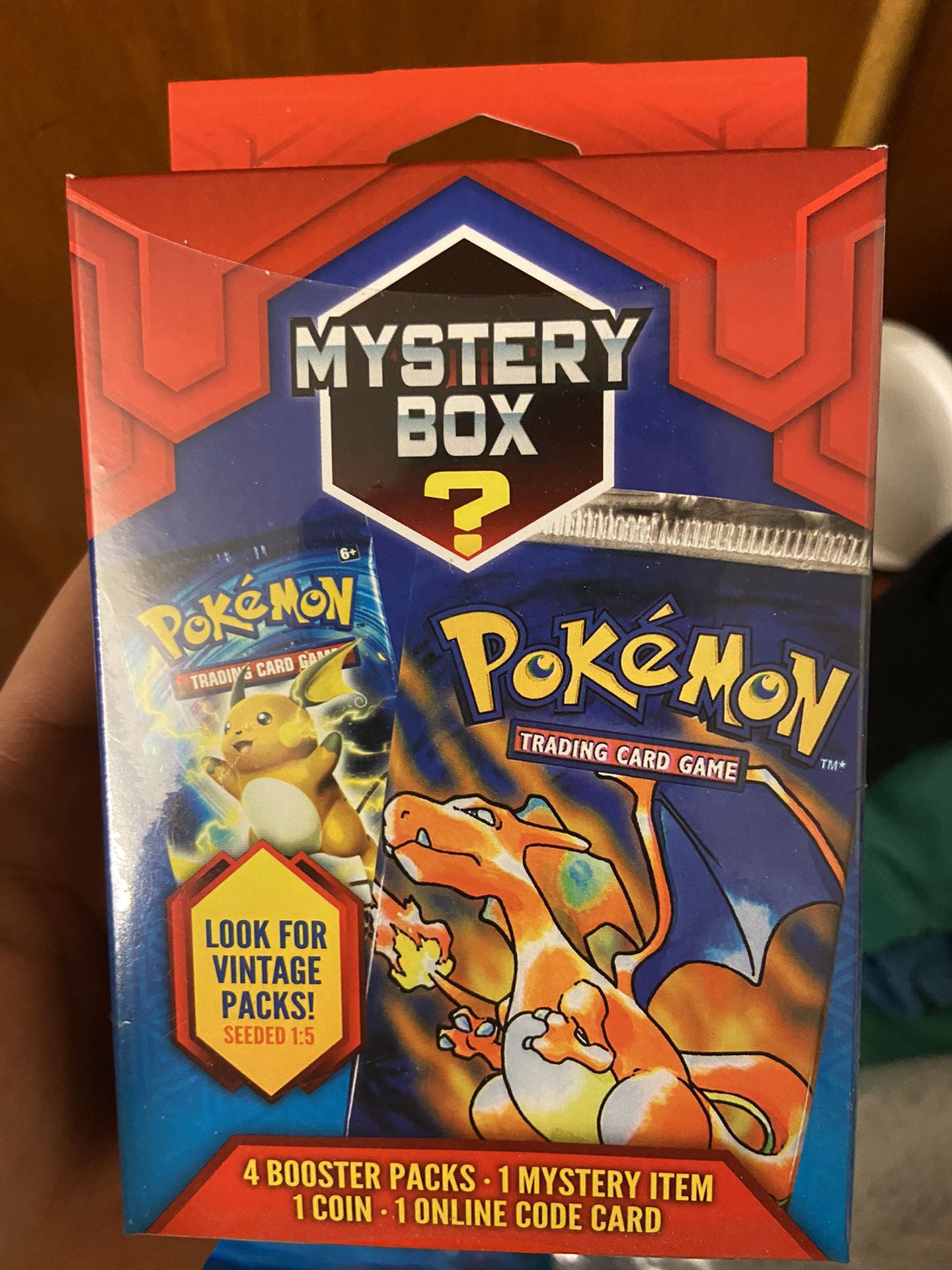 Pokemon Mystery Box Sealed Walgreen Exclusive 1:5 Vinage Packs