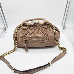 MARC JACOB'S   RE- EDITION QUILTED STAMP BAG