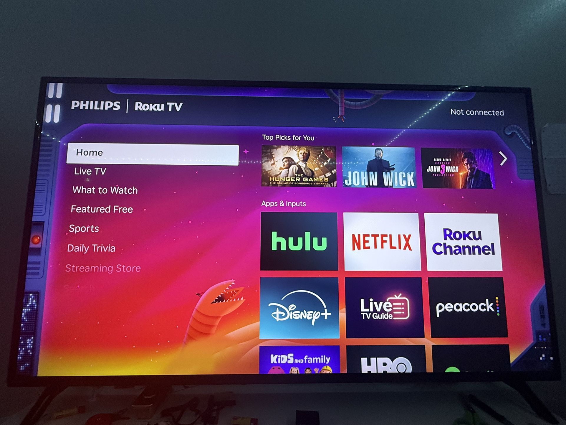 65” ROKU 4K LED TV