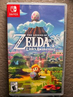 I’m asking $45The Legend of Zelda: Link's Awakening it’s in good condition Nintendo switch game