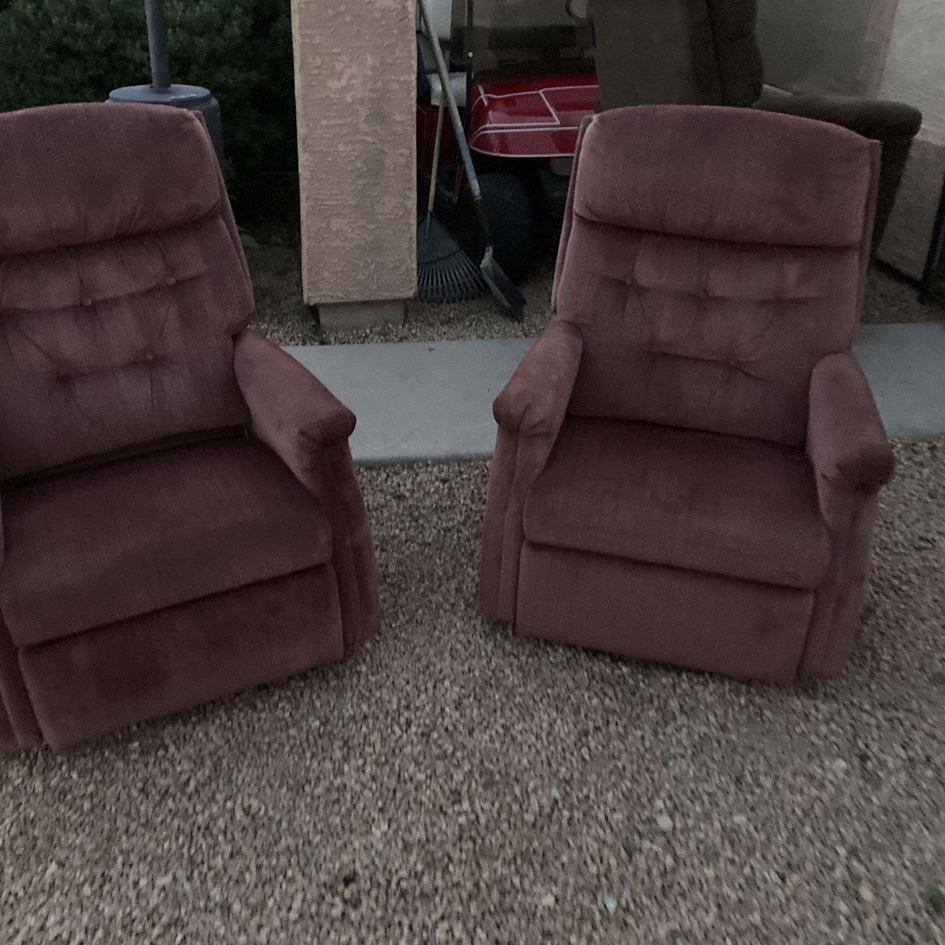 Matching Recliners Like New for Sale in El Mirage, AZ OfferUp