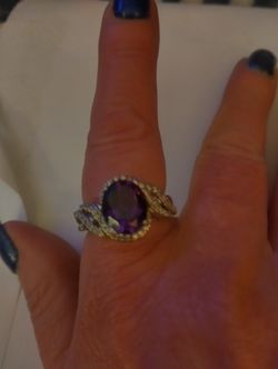 Premium Morrocan Amethyst Ring