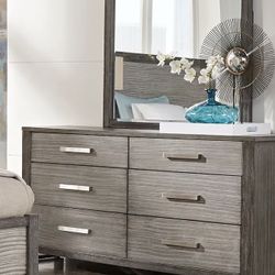 ABBOTT DRESSER + MIRROR