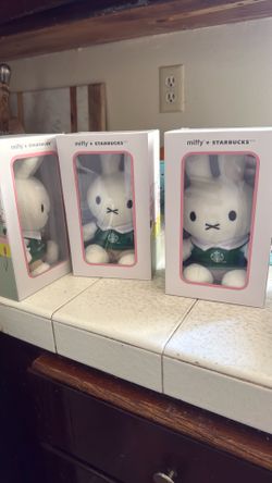 Miffy x Starbucks plush