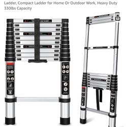 10ft Telescoping Ladder, New