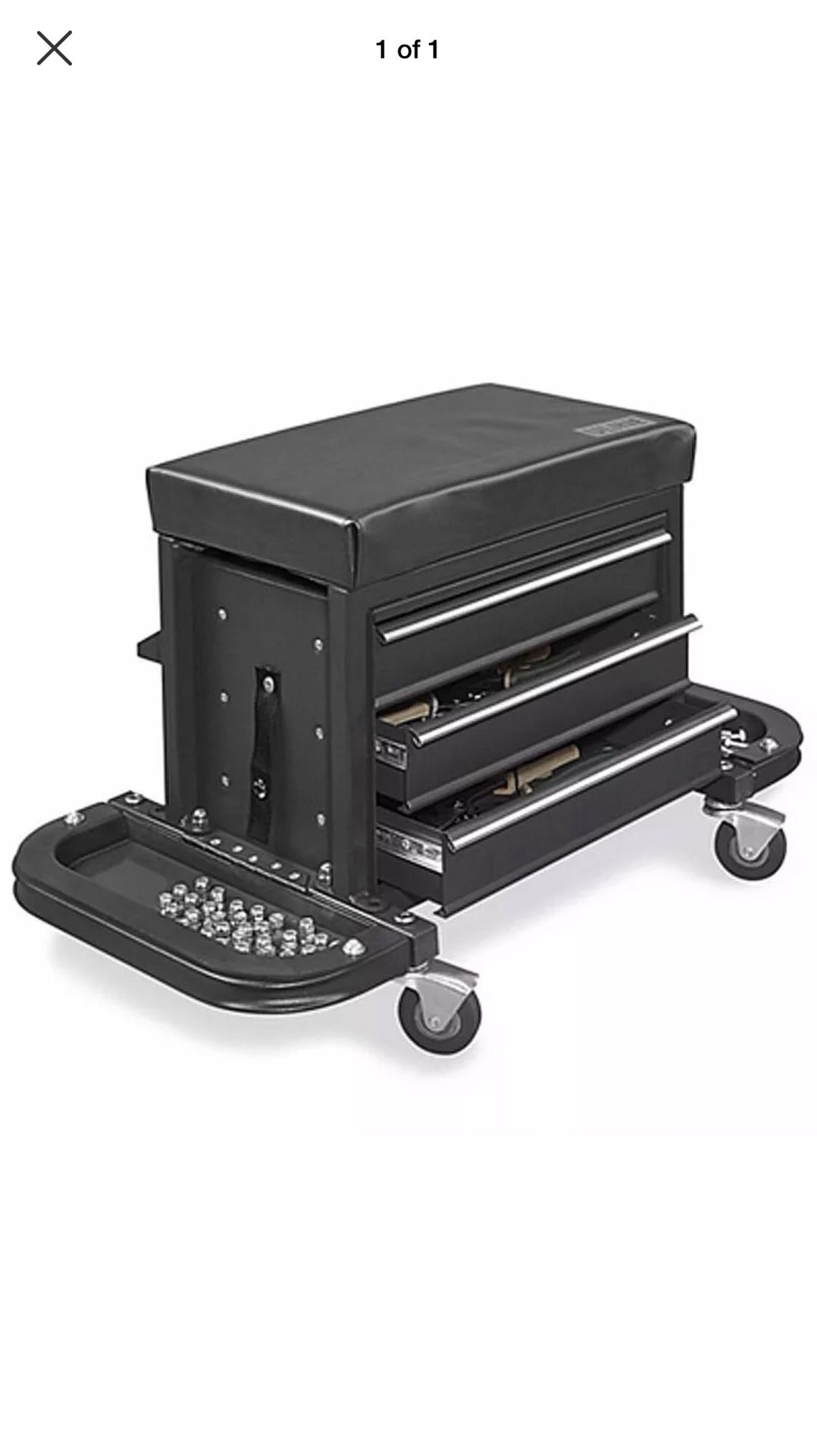 Uline Tool Box Seat Brand New