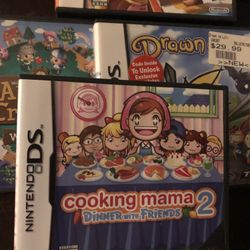 Nintendo Ds Animal Crossing Drawn Cooking Mama 2 