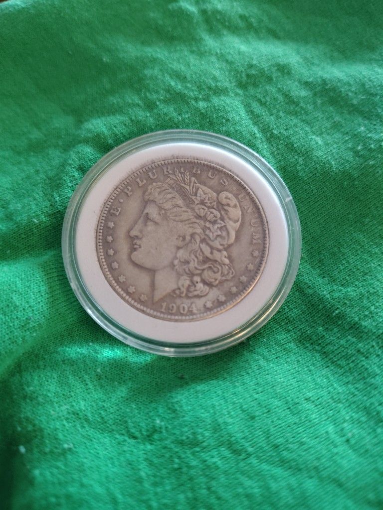 1904 Silver "Morgan" Dollar