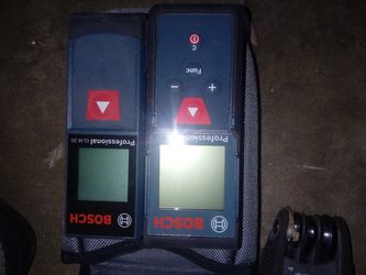 Bosch digital tape measure.