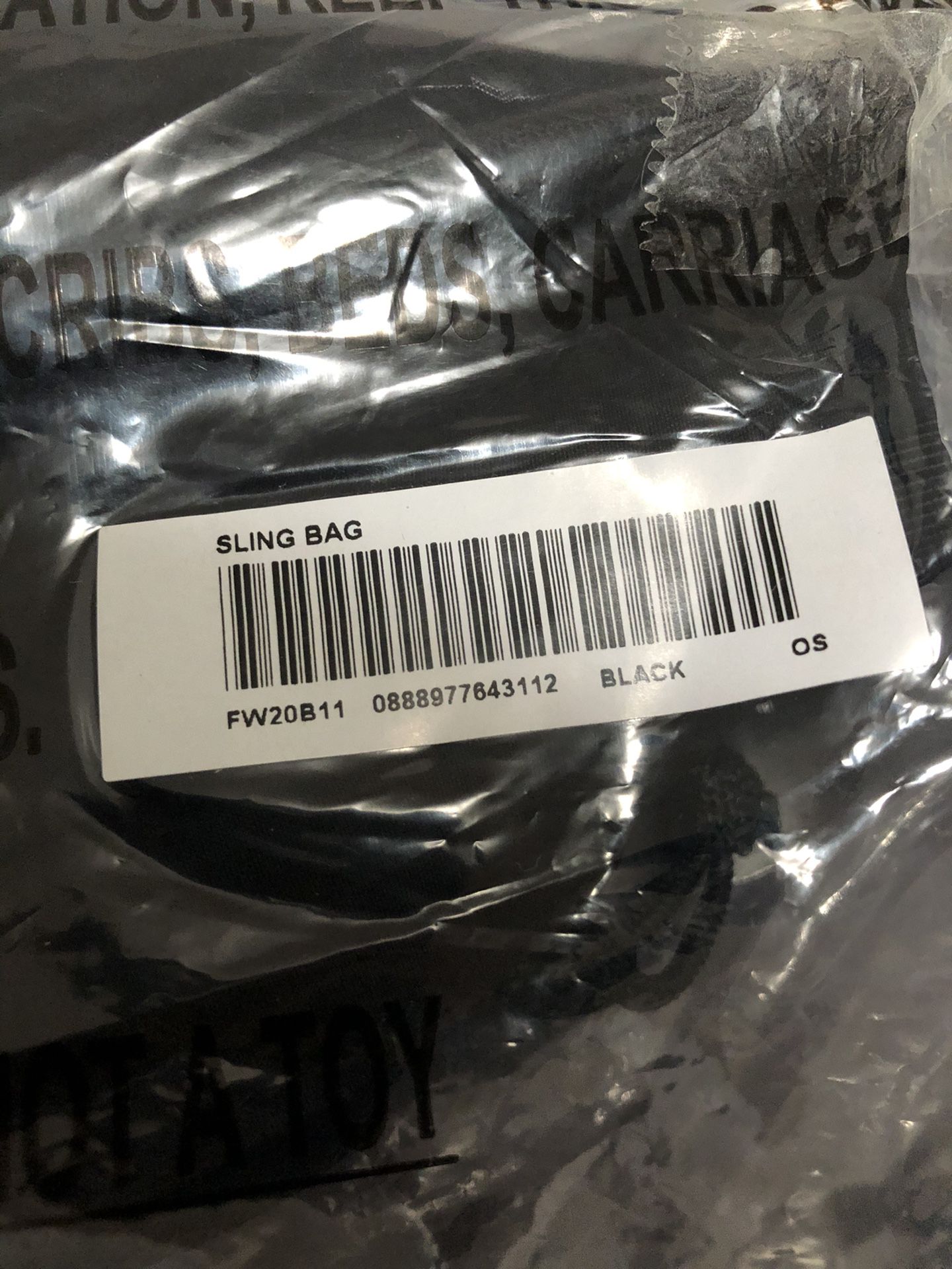 Buy Supreme Sling Bag 'Black' - FW20B11 BLACK