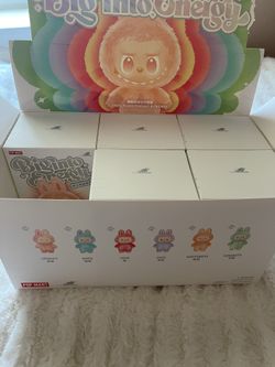 Pop Mart Labubu The Monsters Big into Energy Series Vinyl Plush Pendant Sealed Case (6 Blind Box)