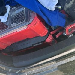 Milwaukee Boxes And Hitachi Chop Saw