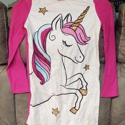 Wonder Nation kids pajama top long sleeve XL 14 - 16