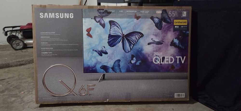 Samsung 55" QLED QF6 4k TV (Needs Bulb)