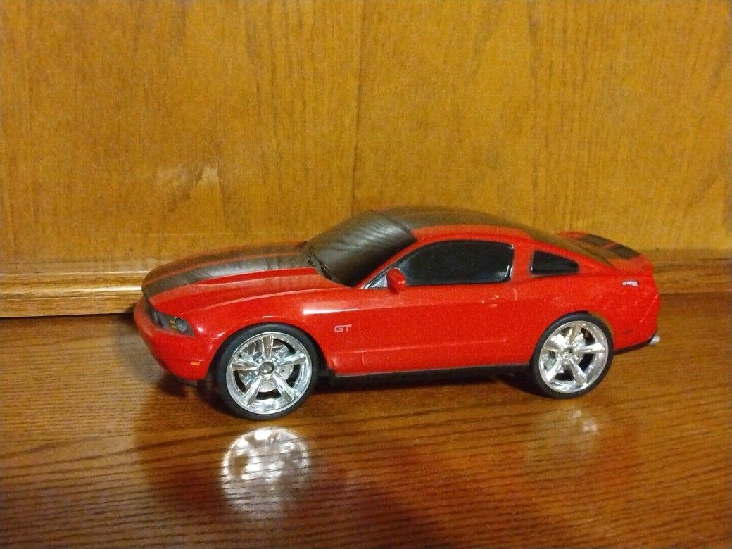 Power Hot Wheels Red 2008 Mustang GT RC Car 