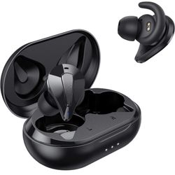 Yagusol Wireless Earbuds, Wireless Bluetooth Headphones 5.0 Touch Control IPX8 Waterproof, 30 Hrs Playtime with Charging Case, Aptx Hi-Fi Stereo Earbu