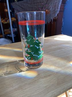 Christmas Water Glasses